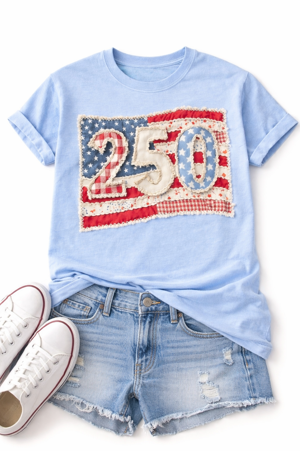 250th Anniversary Flag Graphic Tee