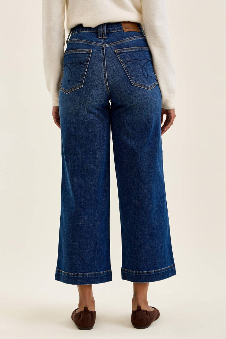 HW T.C. CLAUDIA  Ankle Wide DK Deep Indigo: DK