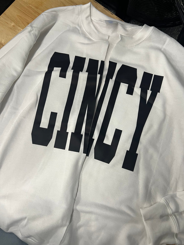 PREORDER ✨ CINCY Split Sweatshirt Cardi