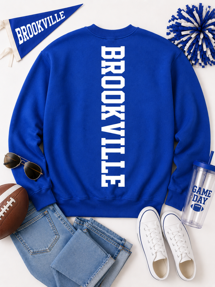 CUSTOM CENTER BIG BACK SWEATSHIRT
