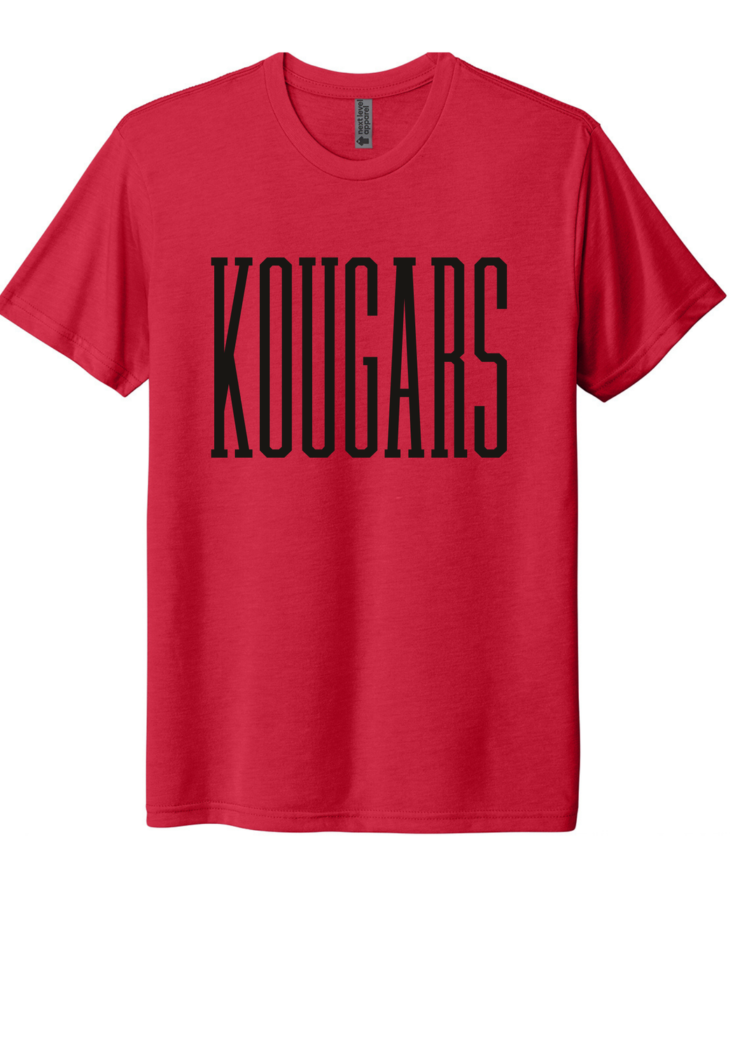 Kankakee Valley Kougars Next Level Short Sleeve Tee