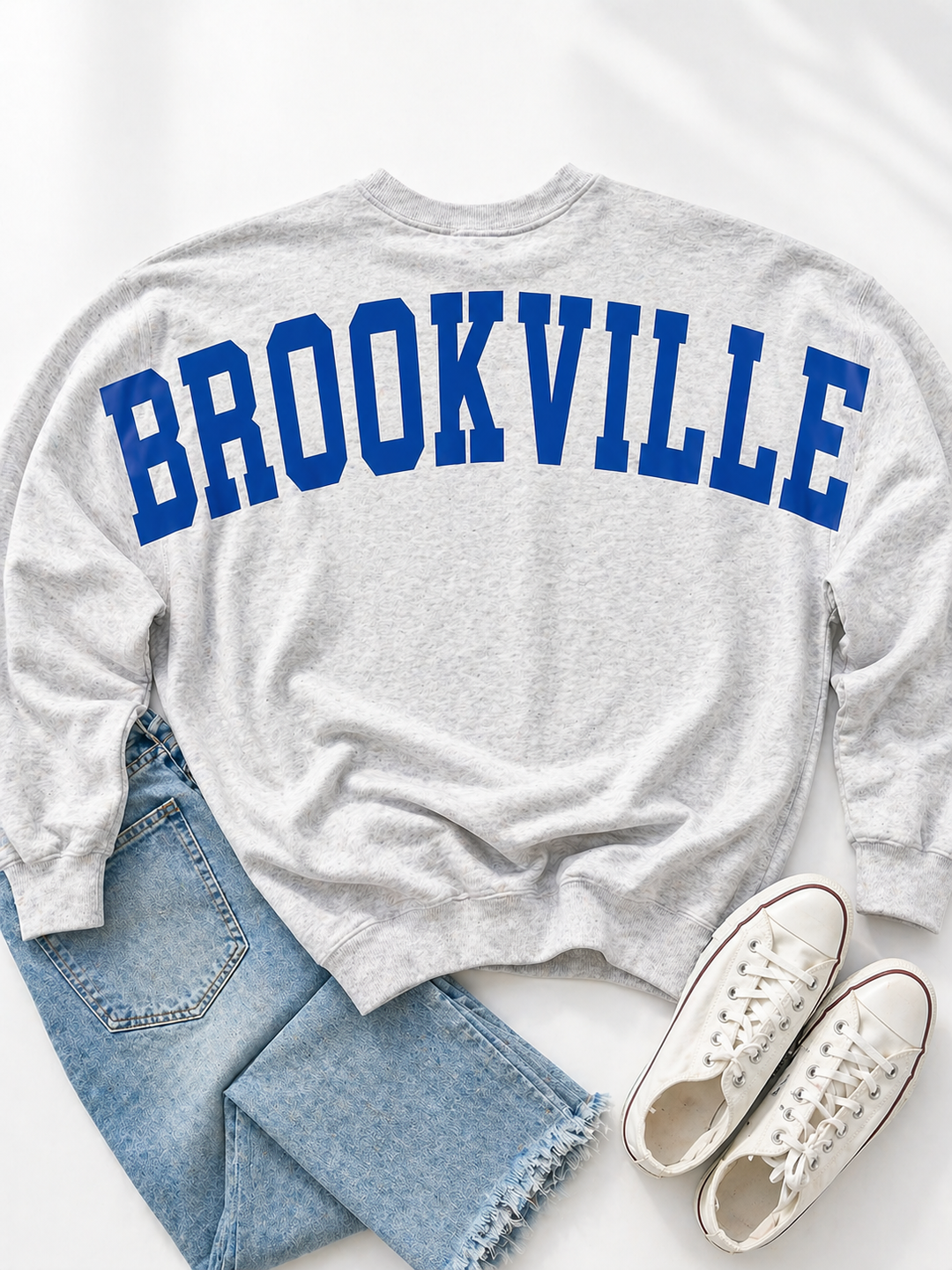 SOLID CUSTOM BIG BACK SWEATSHIRT