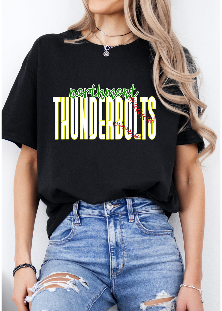 Northmont Thunderbolts Baseball Graphic Tee