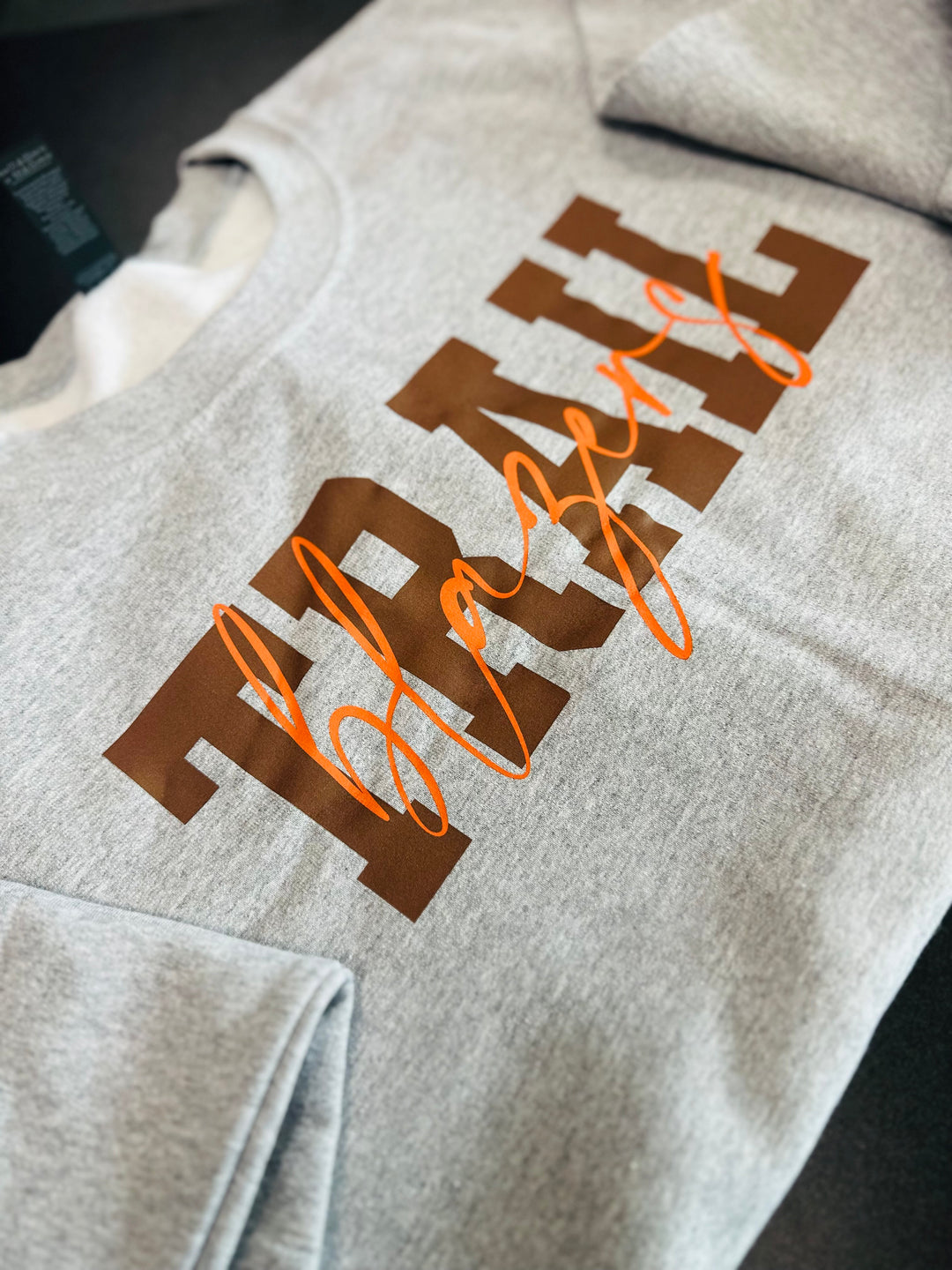 SOLID CUSTOM BLOCK FONT - YOUTH OR ADULT - MADE TO ORDER