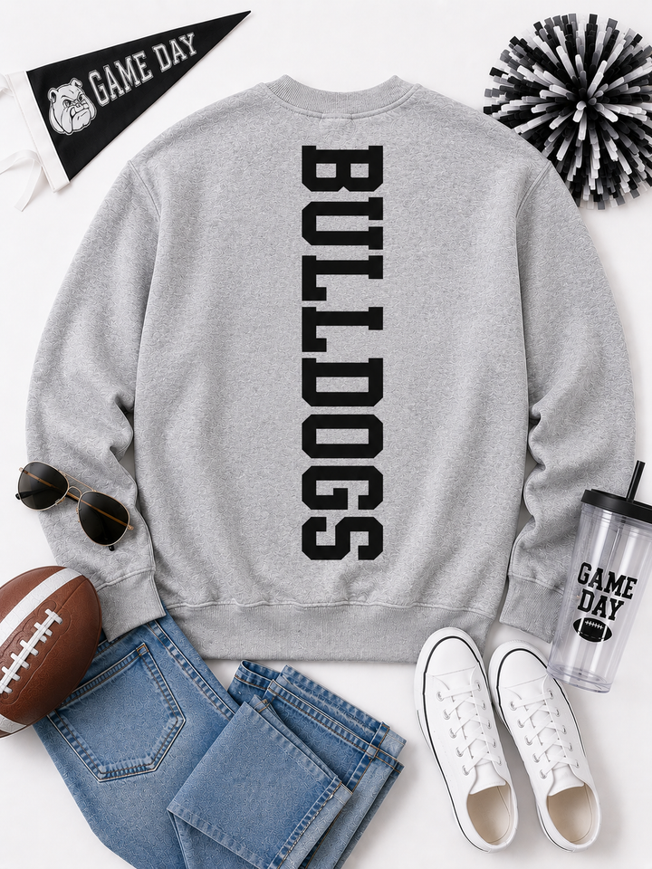 CUSTOM CENTER BIG BACK SWEATSHIRT