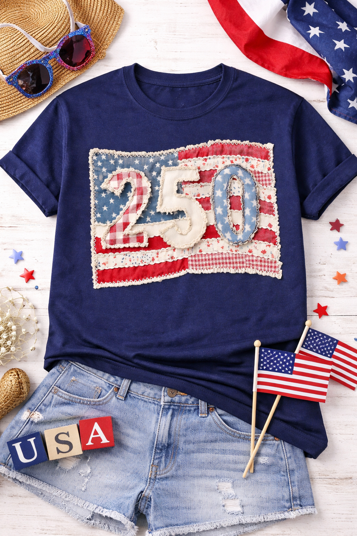 250th Anniversary Flag Graphic Tee