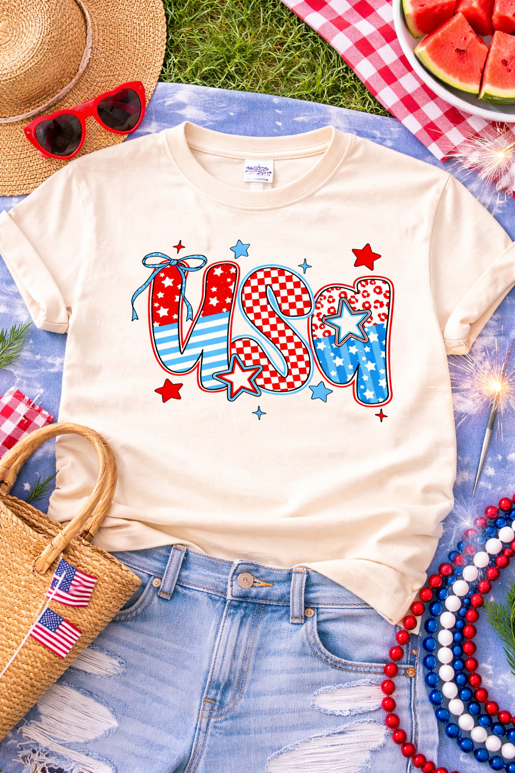 USA Graphic Tee - Made to Order