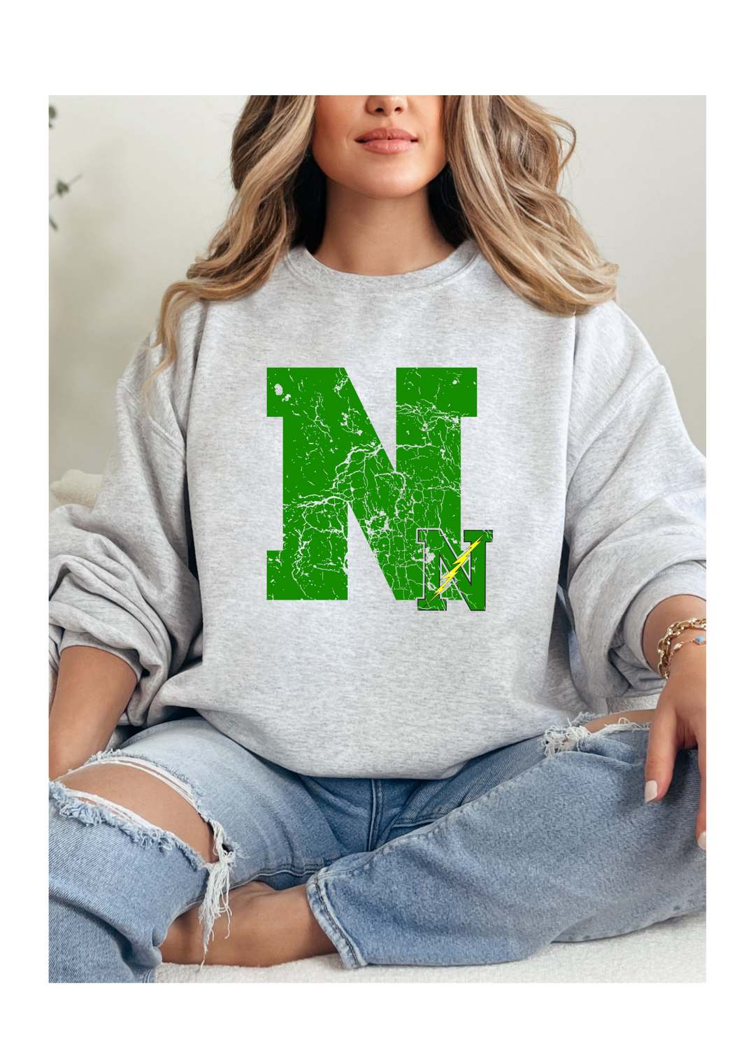 NORTHMONT SCHOOL VARSITY "N" PULLOVER