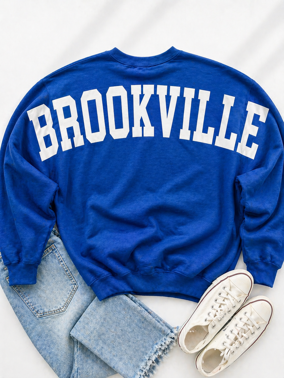 SOLID CUSTOM BIG BACK SWEATSHIRT