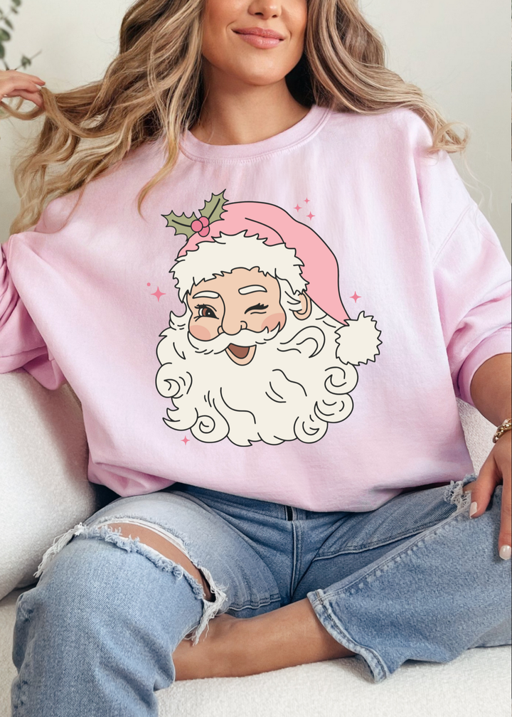 💫 BEST SELLER 💫 SANTA WINK TEE OR SWEATSHIRT