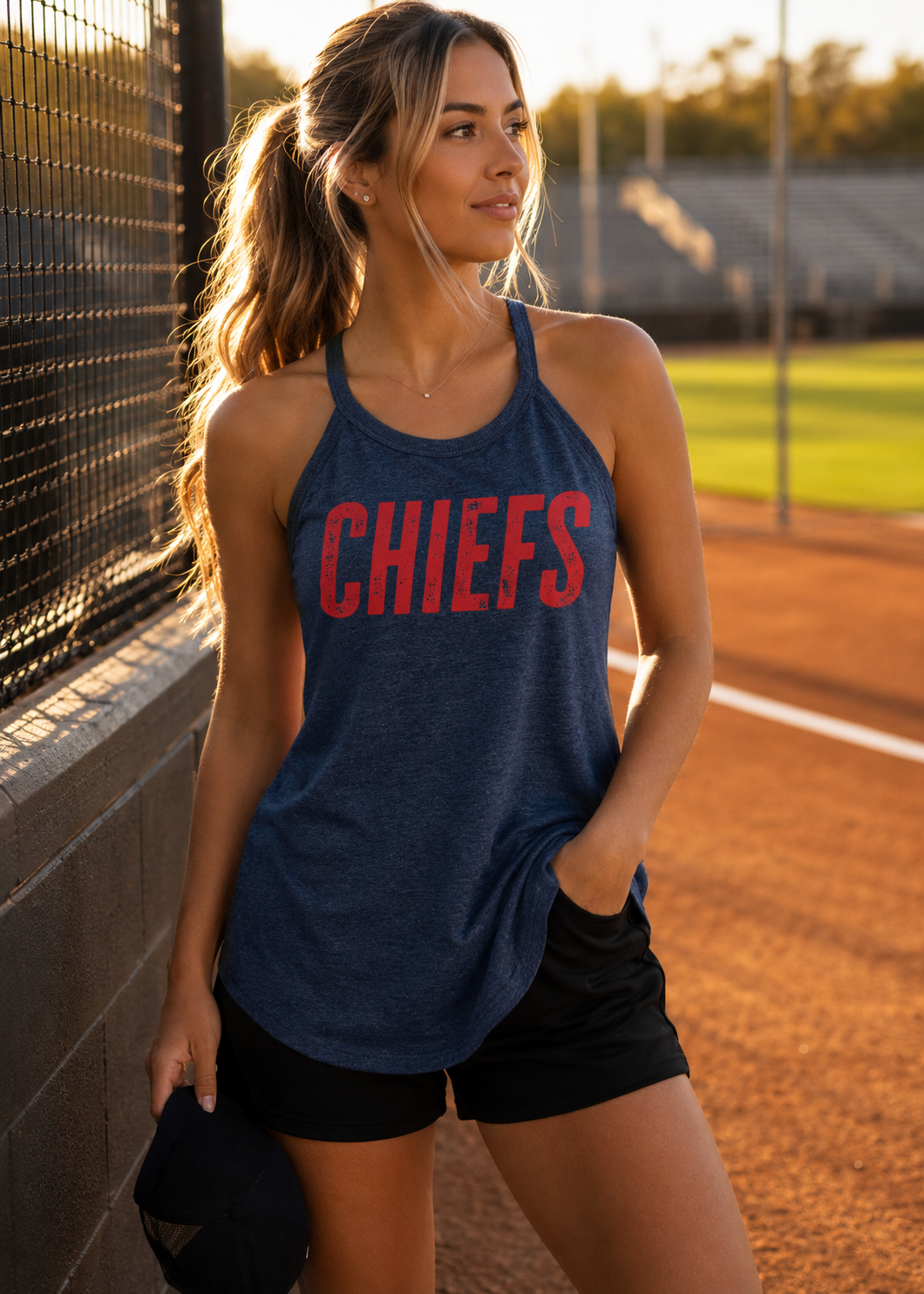 DISTRESSED CUSTOM GRAPHIC ROCKER TANK
