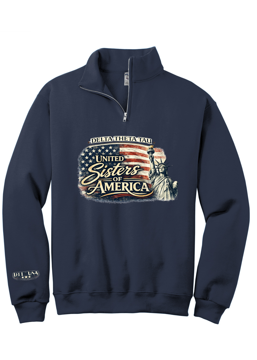 JUNIOR CRUEA  -1/4-Zip Cadet Collar Sweatshirt