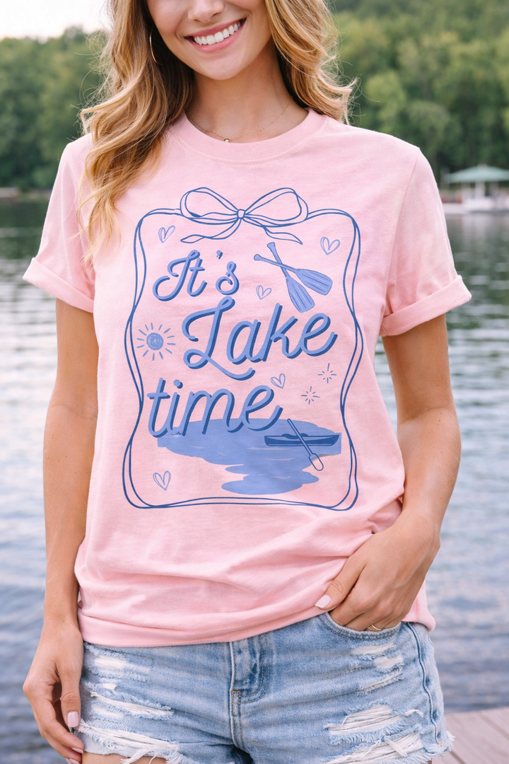 Lake Time Graphic Tee - Made to Order
