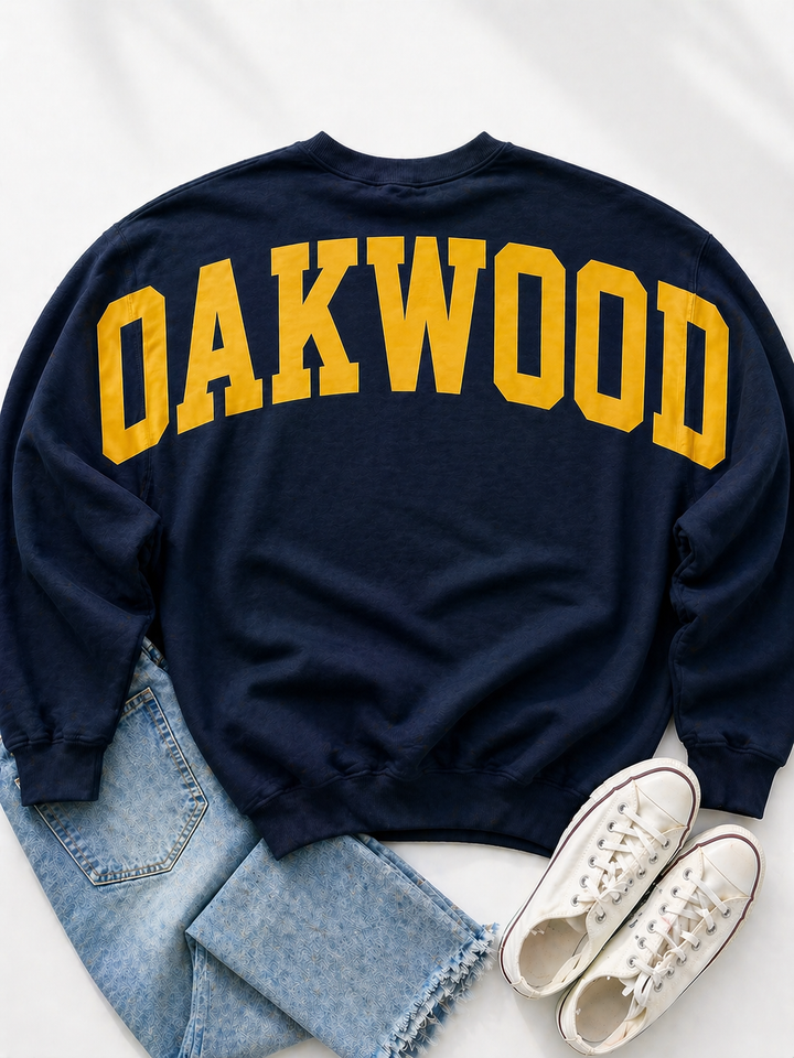 SOLID BIG BACK KANGAROO FRONT POCKET SWEATSHIRT - CUSTOM