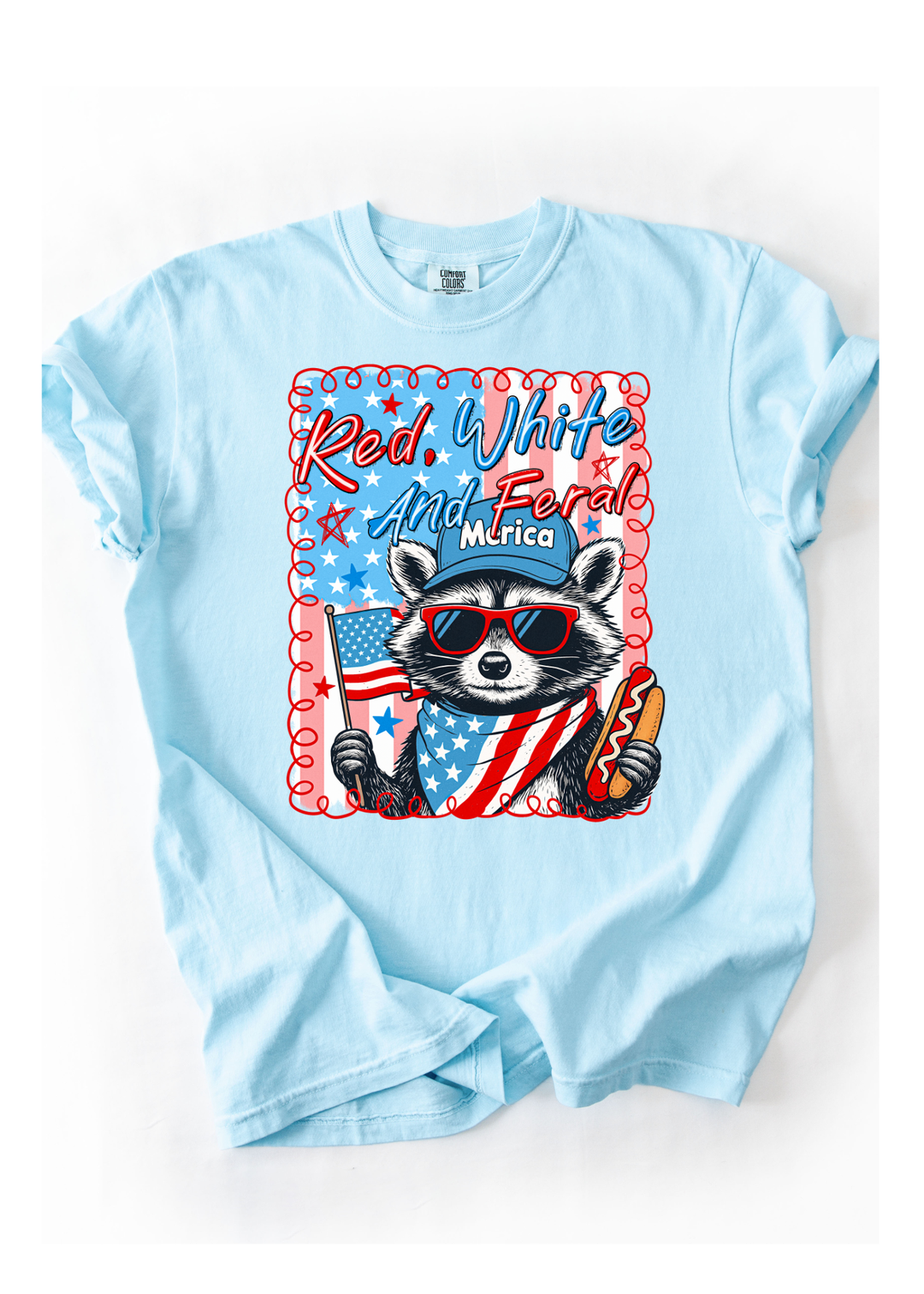 Feral USA Graphic Tee or Sweatshirt