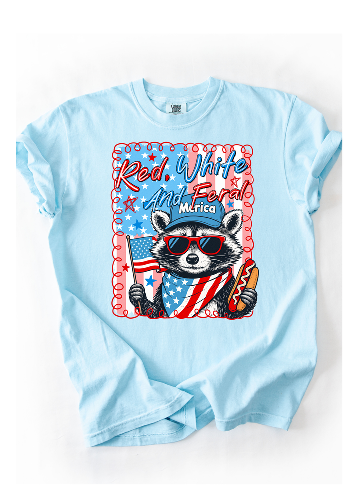 Feral USA Graphic Tee or Sweatshirt