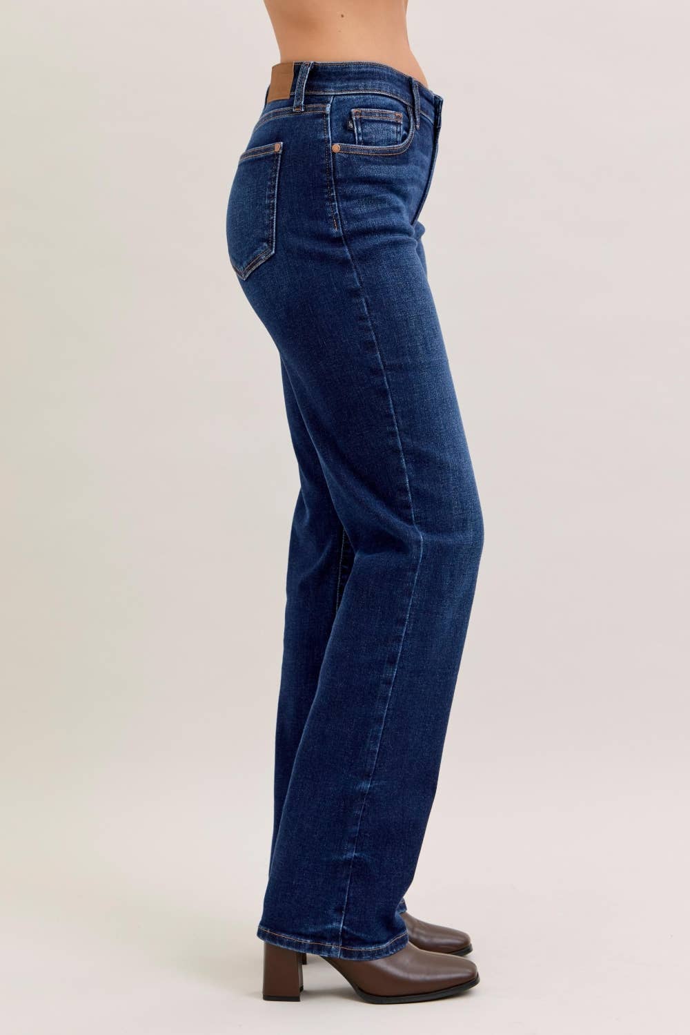 Multi-Inseam MR Straight: DK - REG