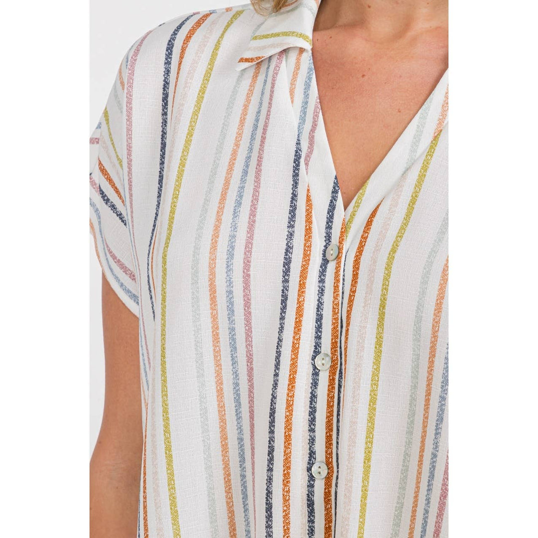 STRIPE MULTI COLOR SHIRT