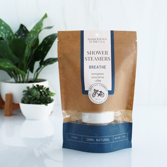 Shower Steamers |  #1 BEST SELLERS: Breathe | Eucalyptus+Peppermint+Lemon