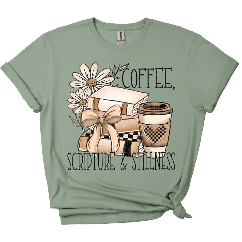 ✨ BEST SELLER ✨ Coffee & Scripture Graphic Tee or Sweatshirt