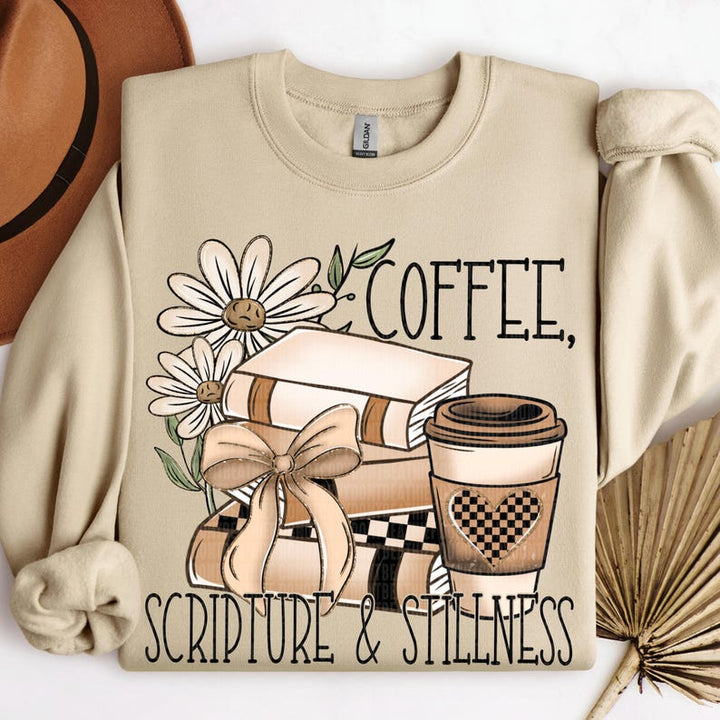 ✨ BEST SELLER ✨ Coffee & Scripture Graphic Tee or Sweatshirt