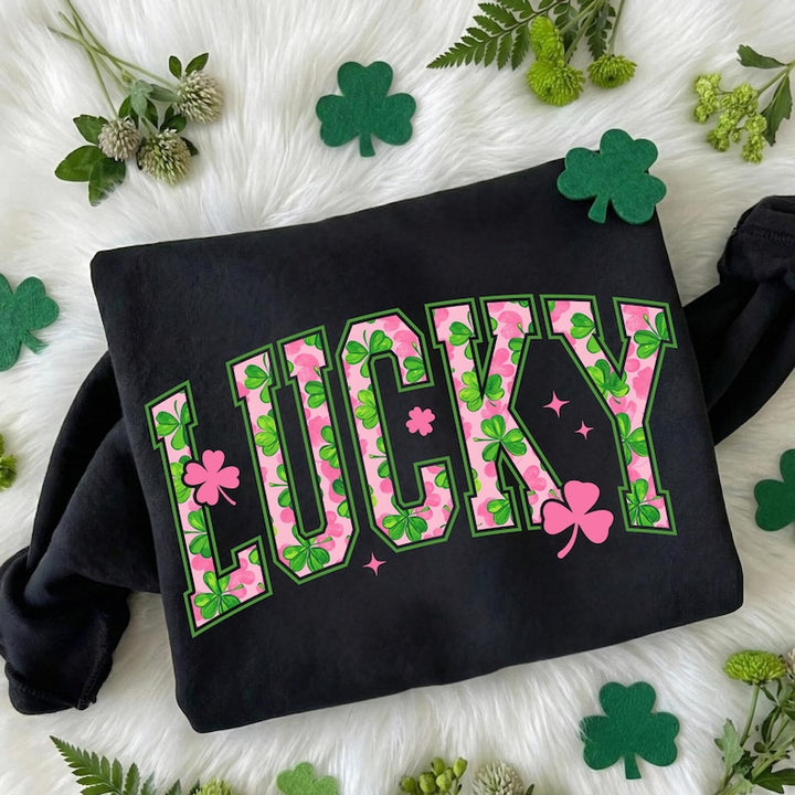 Varsity Lucky Tee or Sweatshirt
