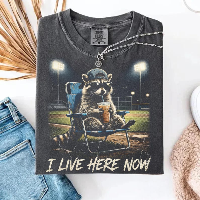 I LIVE HERE Graphic Tee - Made to Order