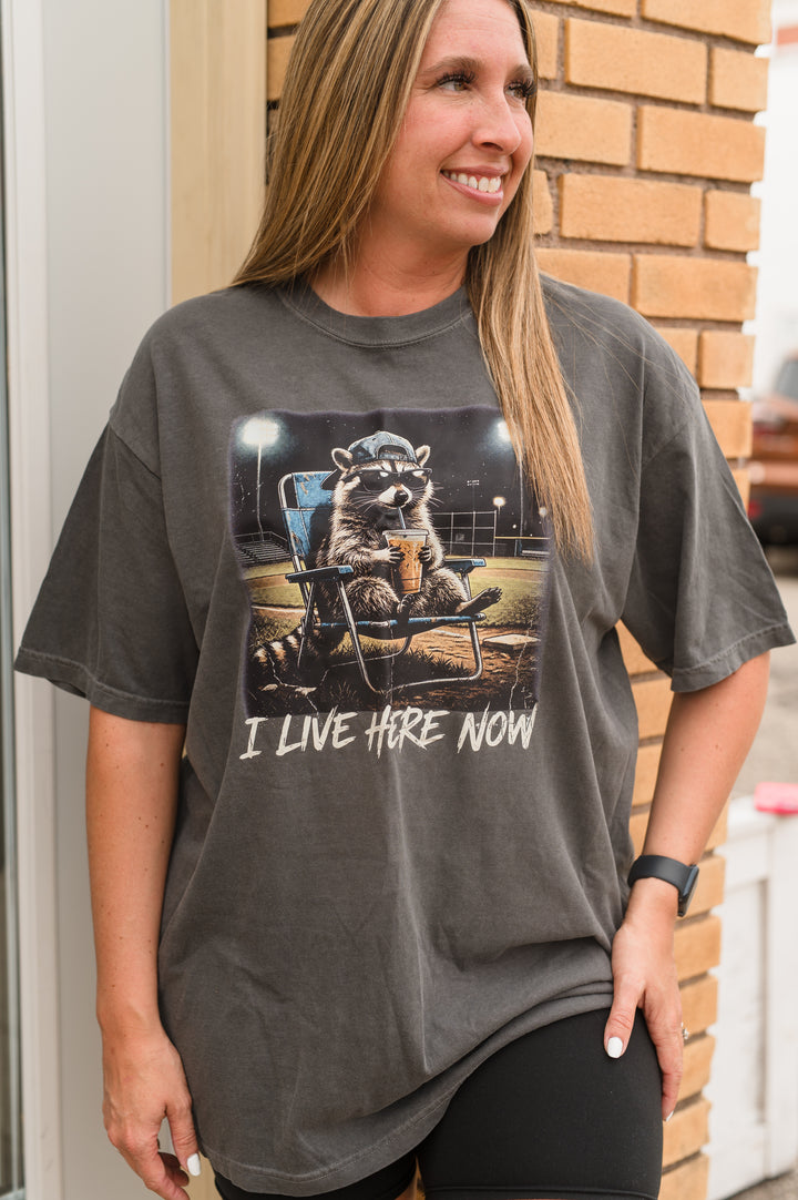 I LIVE HERE Graphic Tee - Made to Order